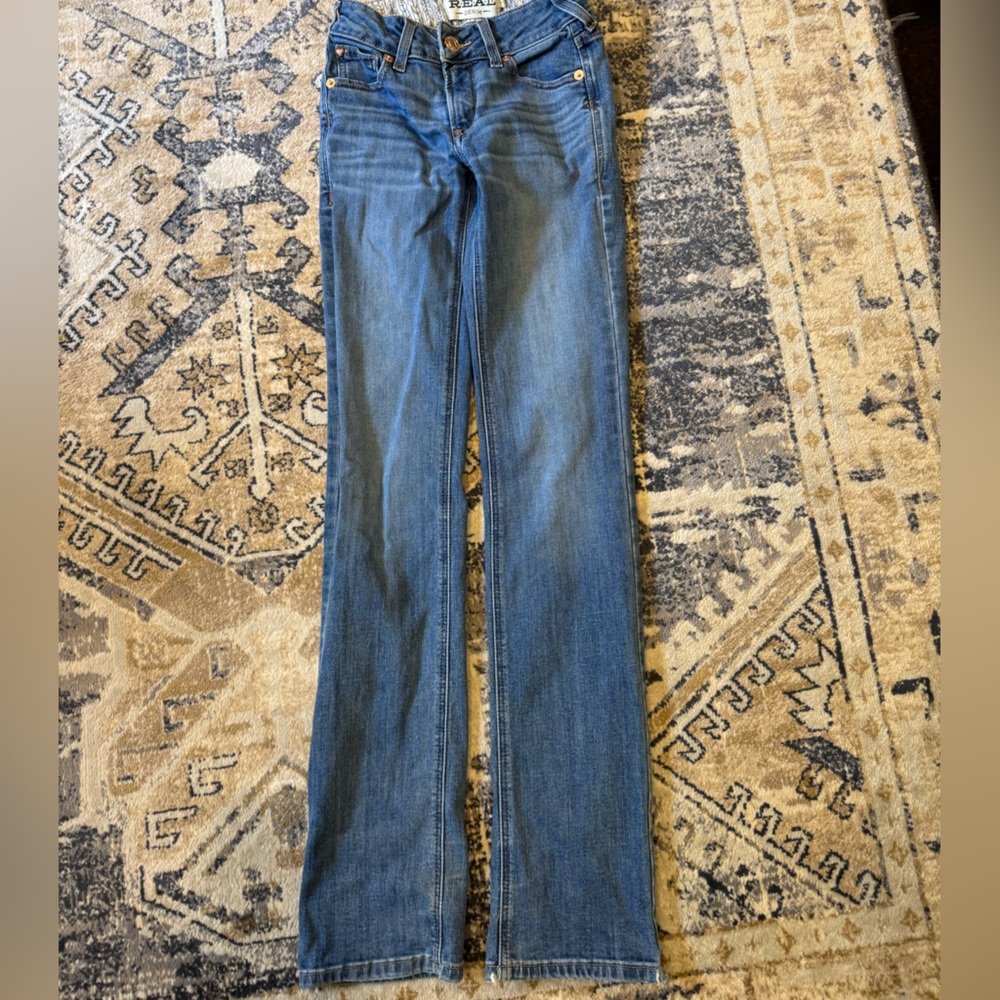 Ariat Women's Blue Wide Leg Jeans